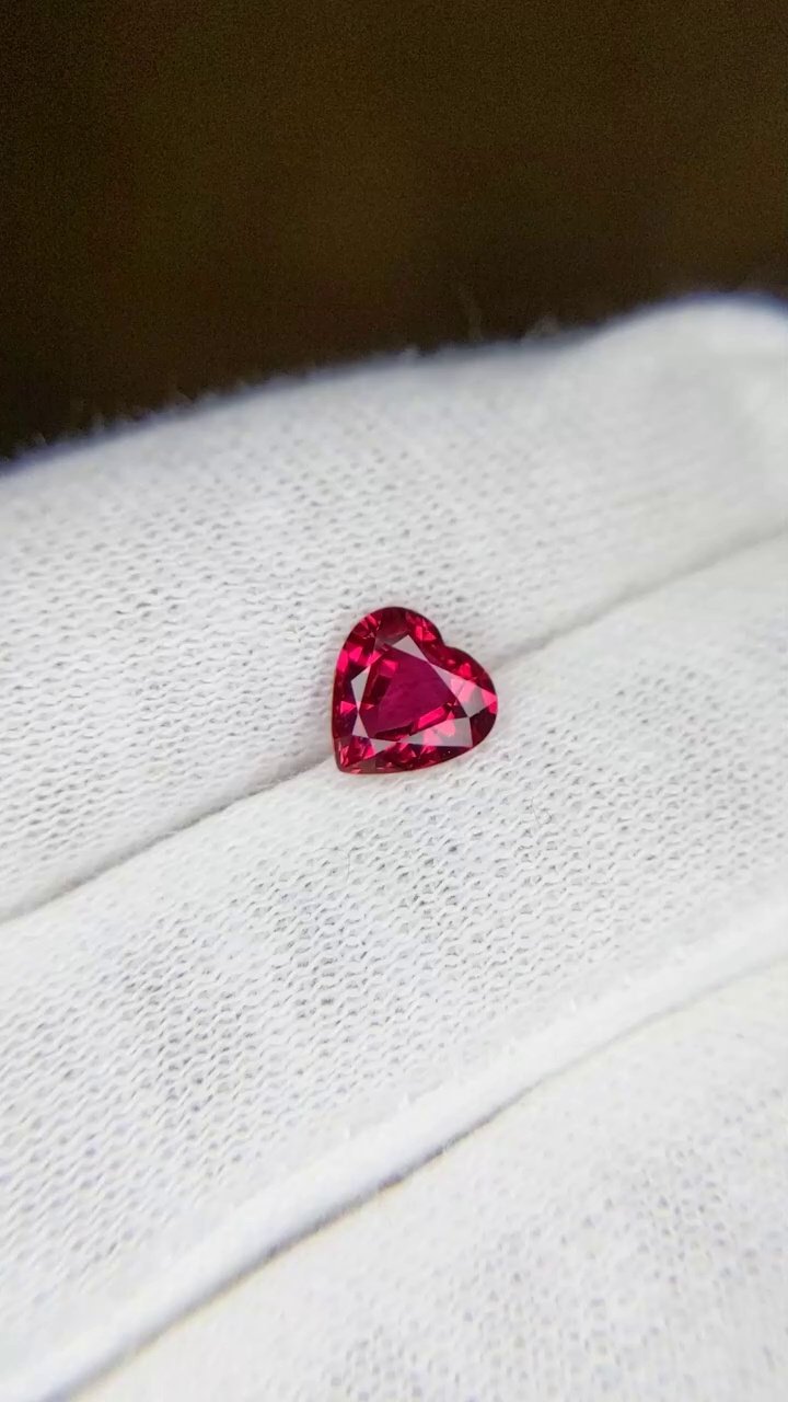 1.02 Carat Red Heart Ruby