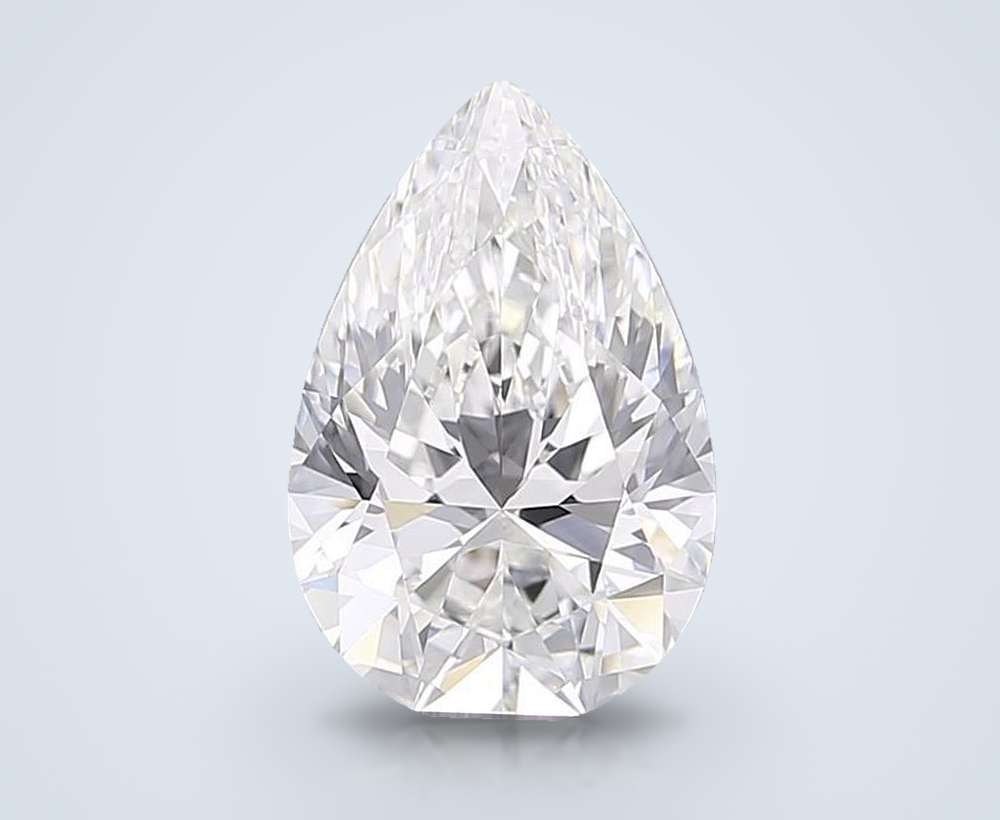 2.60 Carat Pear Lab Diamond