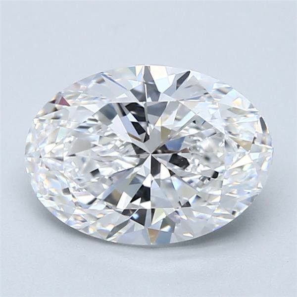 2.20ct D VS2 Rare Carat Ideal Cut Oval Diamond