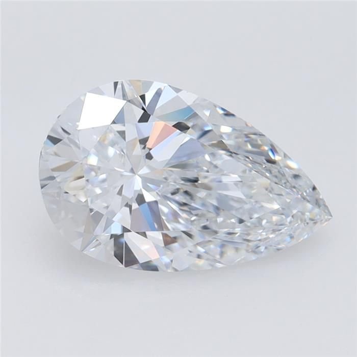 2.04ct E VS1 Rare Carat Ideal Cut Pear Lab Grown Diamond