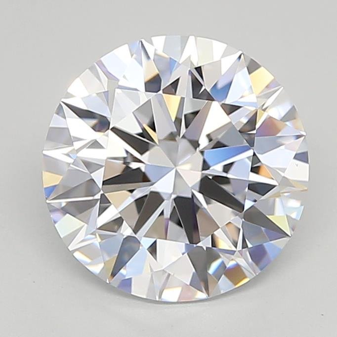 2.84ct E VS1 Rare Carat Ideal Cut Round Lab Grown Diamond