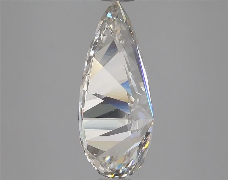 4.08ct I VS2 Rare Carat Ideal Cut Pear Lab Grown Diamond