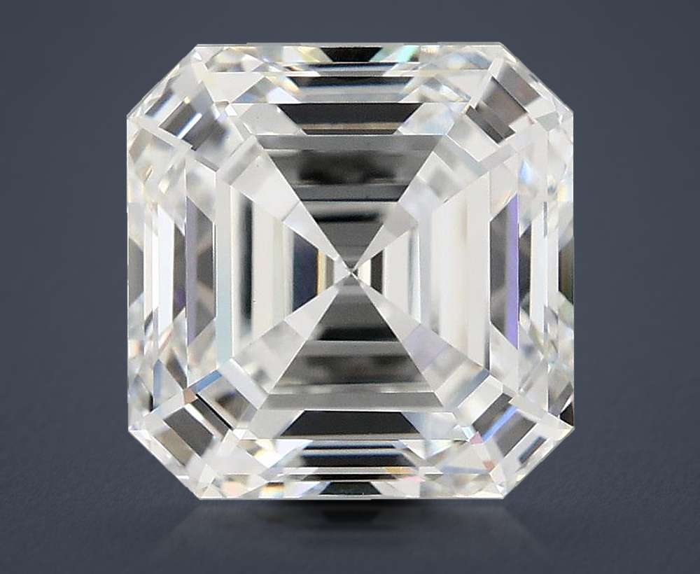 4.08 Carat Asscher Lab Diamond