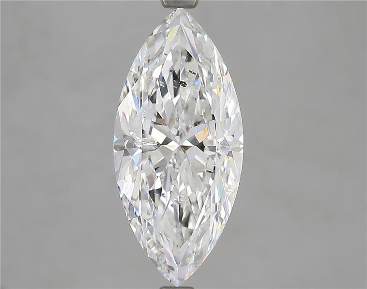 3.02ct F SI2 Rare Carat Ideal Cut Marquise Diamond