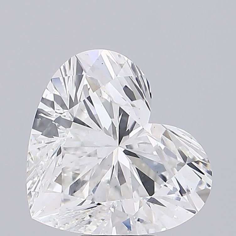 7.01ct F VS2 Rare Carat Ideal Cut Heart Lab Grown Diamond