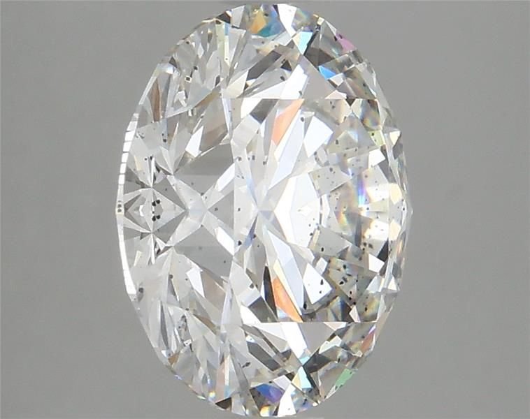 3.78ct F SI1 Rare Carat Ideal Cut Round Lab Grown Diamond