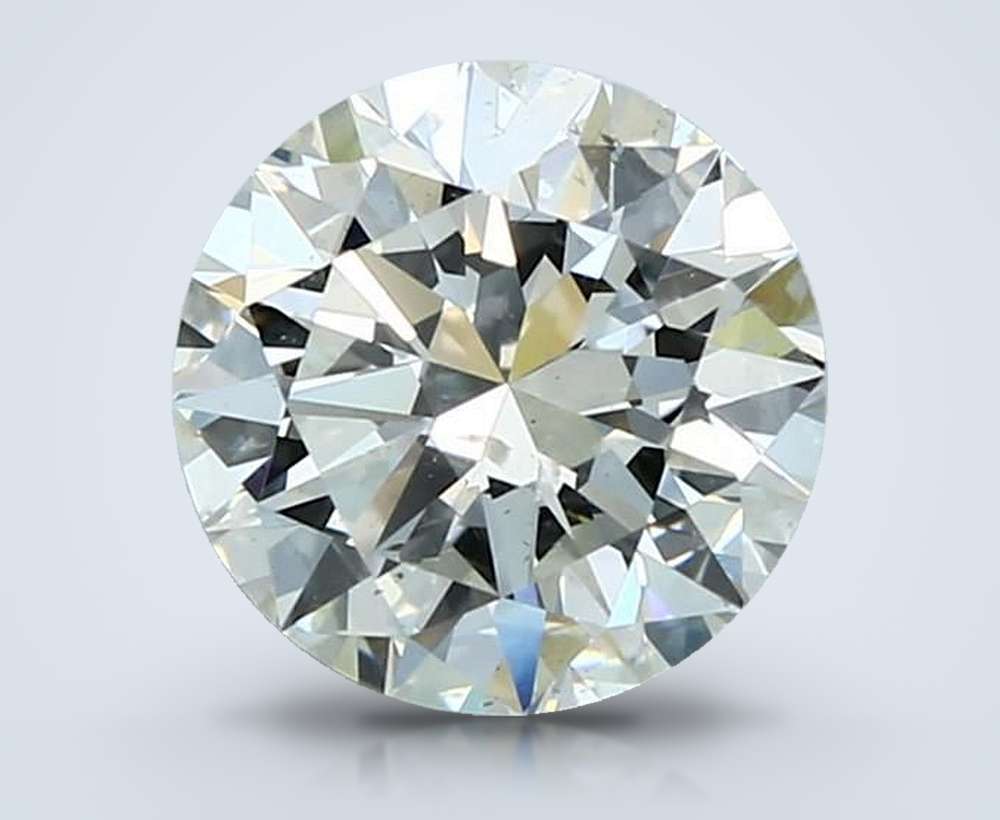 2.01 Carat Round Natural Diamond