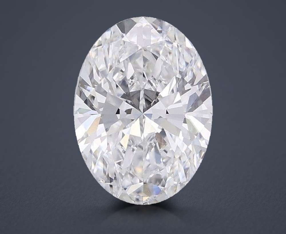 2.57 Carat Oval Lab Diamond