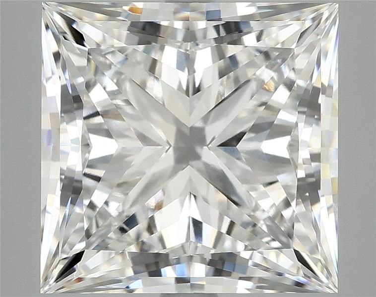 8.02ct E VVS2 Rare Carat Ideal Cut Princess Lab Grown Diamond