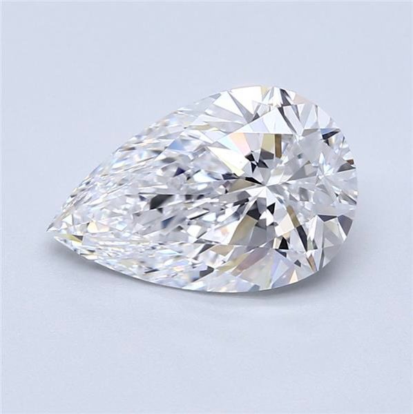 2.31ct D VS1 Rare Carat Ideal Cut Pear Diamond