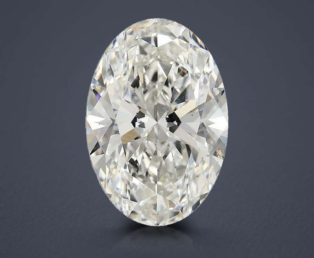 4.10 Carat Oval Lab Diamond