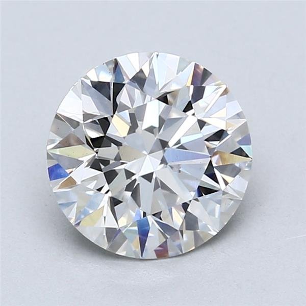 2.07ct E VS2 Rare Carat Ideal Cut Round Lab Grown Diamond