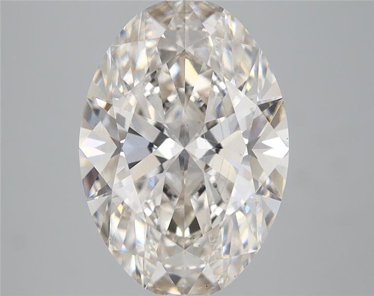 3.20ct H VS2 Rare Carat Ideal Cut Oval Lab Grown Diamond