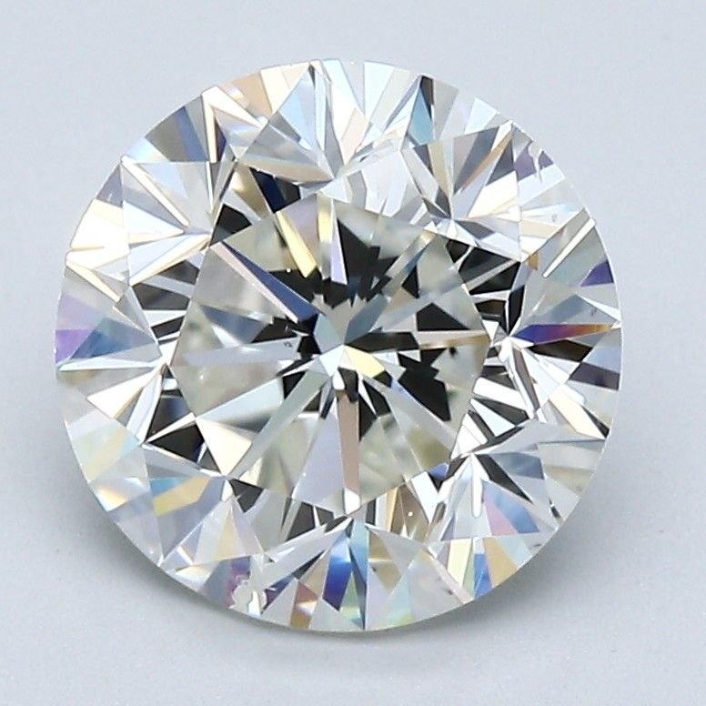 2.76ct I SI2 Good Cut Round Diamond
