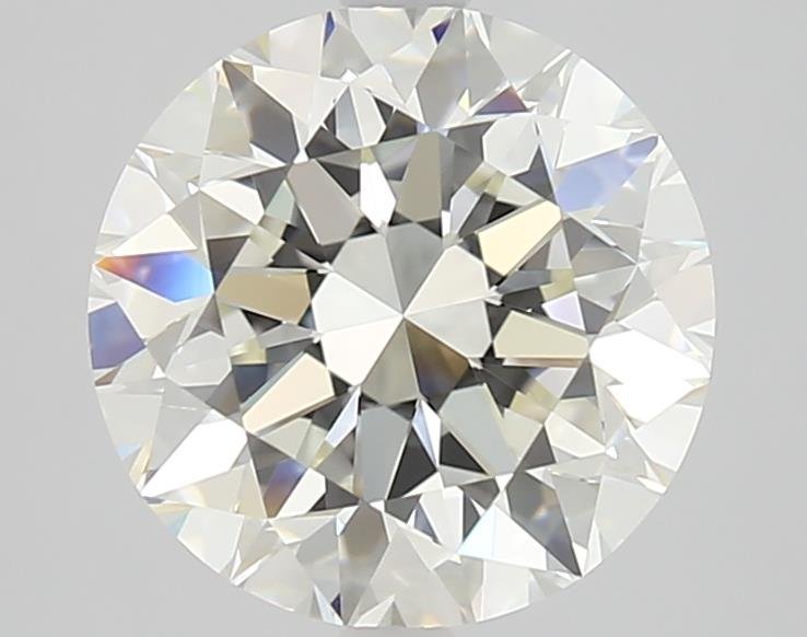 3.03ct J VVS2 Very Good Cut Round Diamond