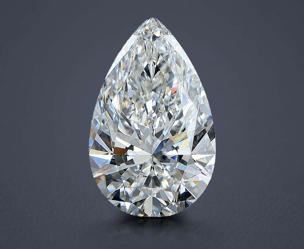 2.91 Carat Pear Natural Diamond