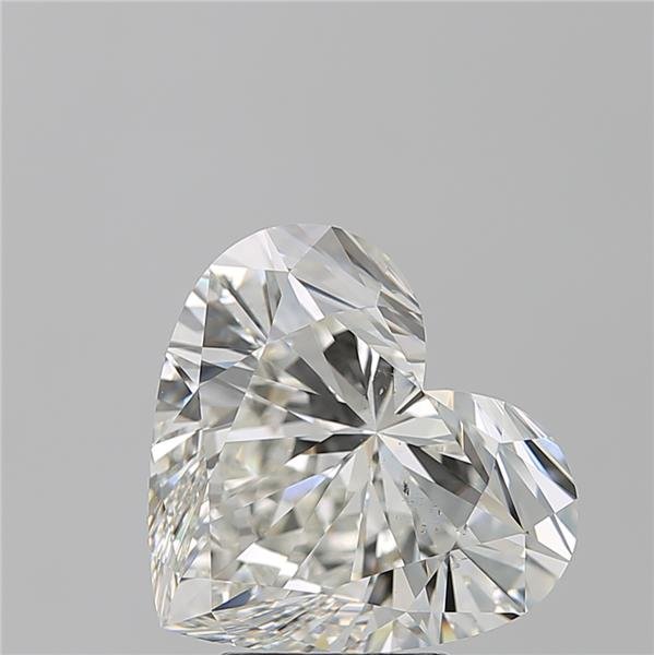 5.05ct J SI1 Rare Carat Ideal Cut Heart Diamond