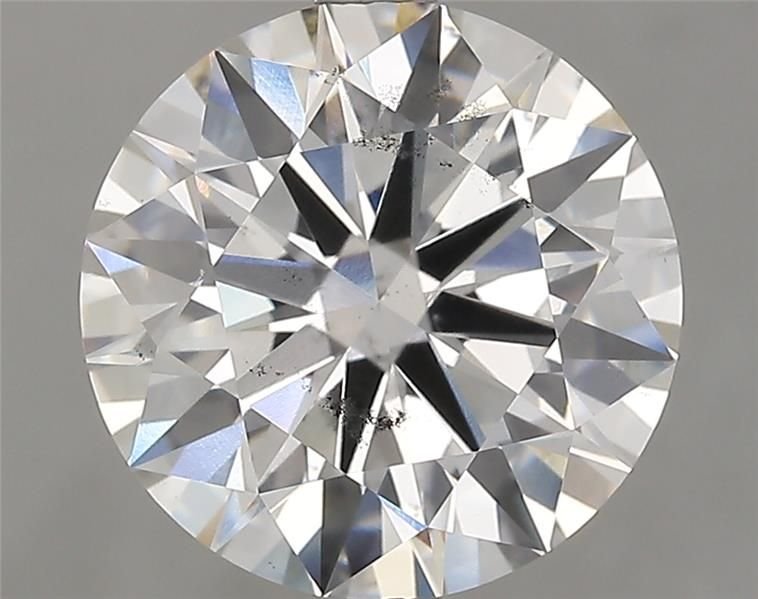 4.03ct G SI2 Rare Carat Ideal Cut Round Lab Grown Diamond