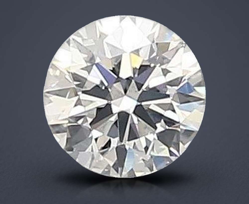 0.57 Carat Round Lab Diamond