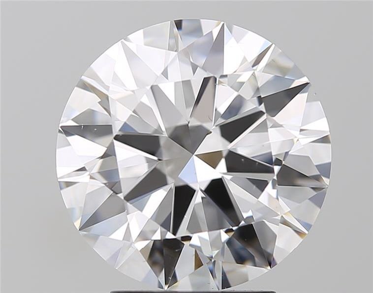 3.50ct D SI1 Rare Carat Ideal Cut Round Diamond