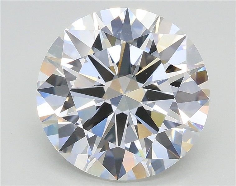 3.58ct F VS1 Rare Carat Ideal Cut Round Lab Grown Diamond