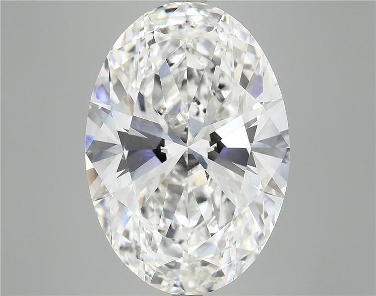 11.17ct F VS1 Rare Carat Ideal Cut Oval Lab Grown Diamond