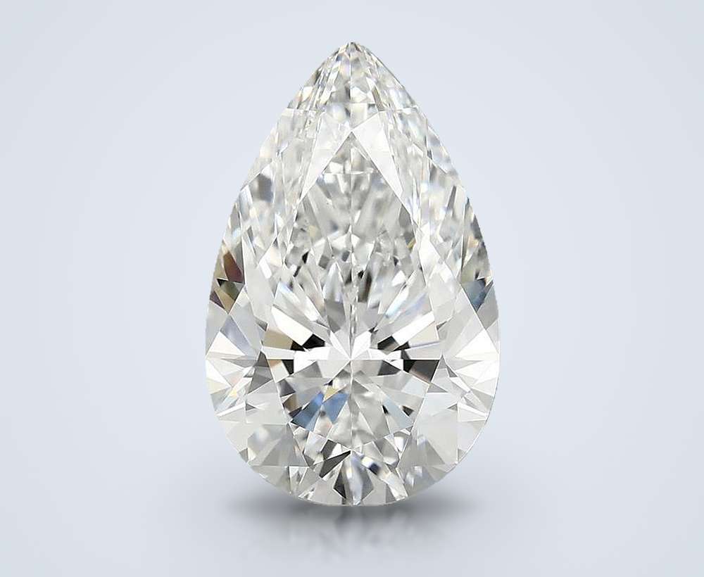 4.10 Carat Pear Lab Diamond