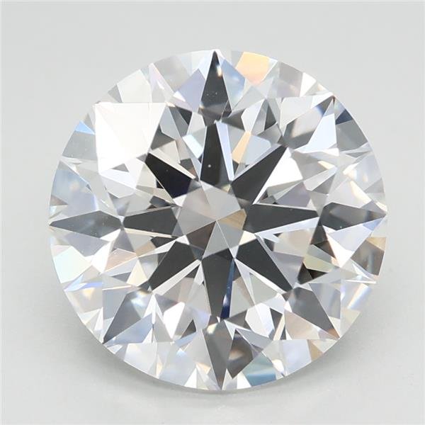 3.39ct E VVS2 Rare Carat Ideal Cut Round Lab Grown Diamond