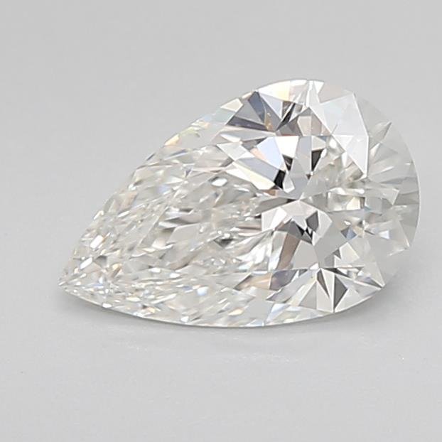 1.08ct F VS1 Rare Carat Ideal Cut Pear Lab Grown Diamond