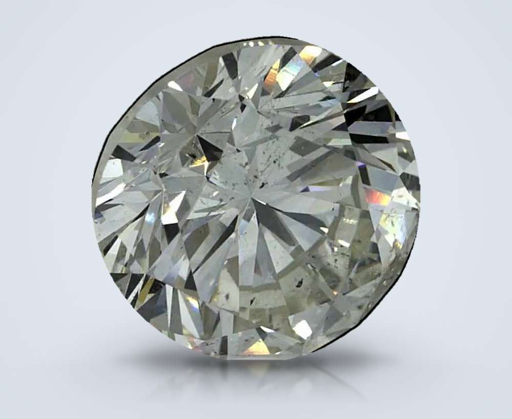 5.69 Carat Round Natural Diamond