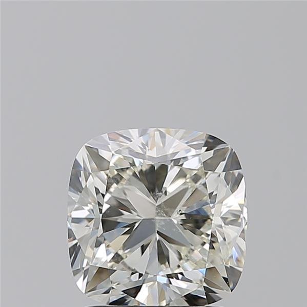 2.01ct K SI2 Rare Carat Ideal Cut Cushion Diamond