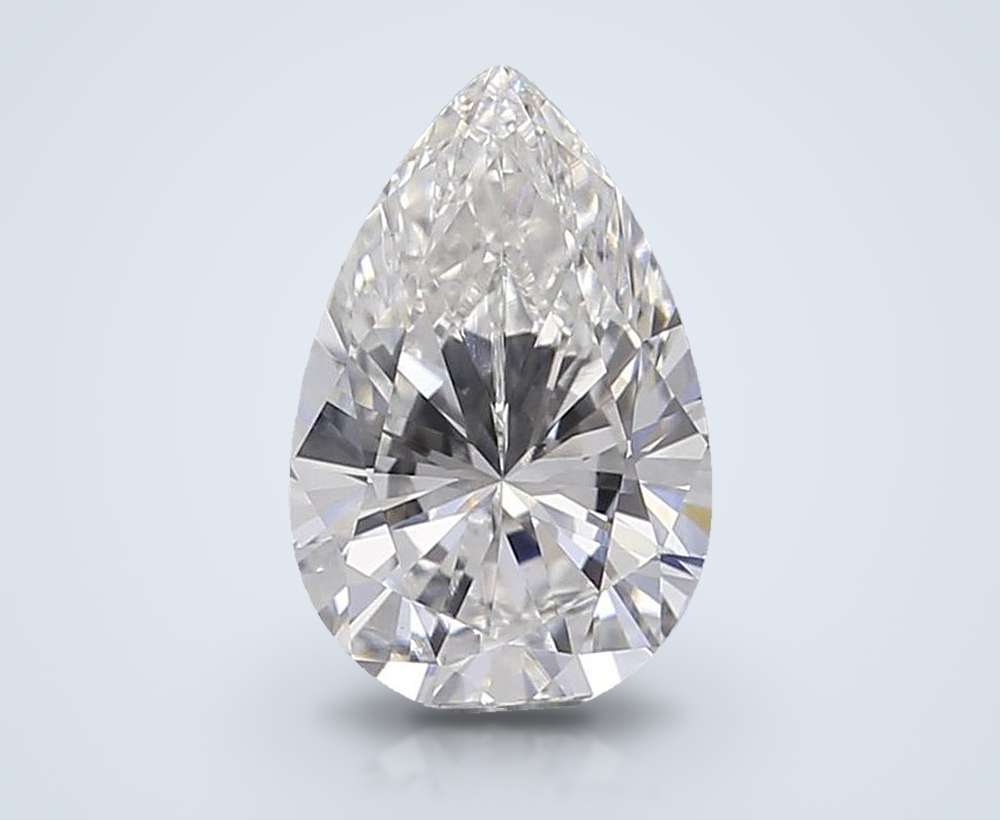 0.56 Carat Pear Lab Diamond