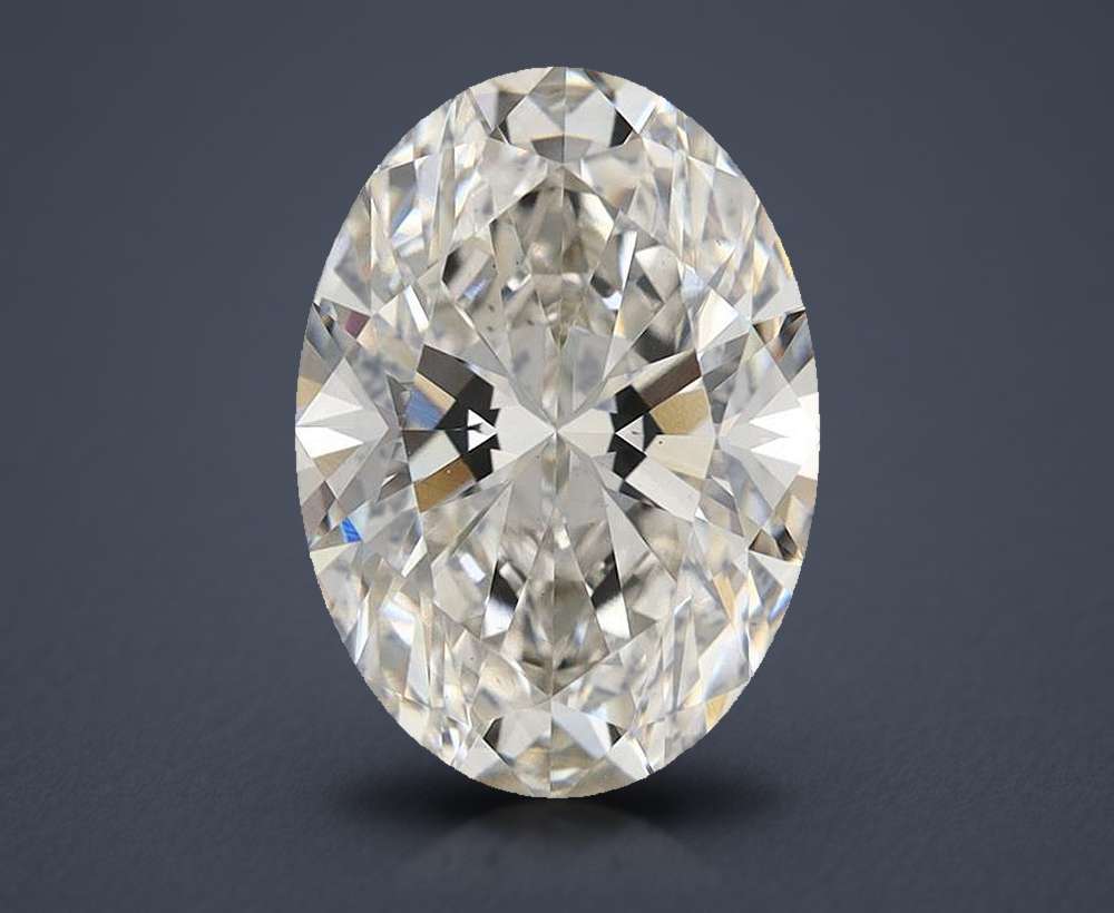 4.04 Carat Oval Lab Diamond