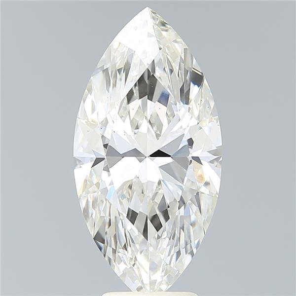 5.25ct H VS2 Rare Carat Ideal Cut Marquise Lab Grown Diamond