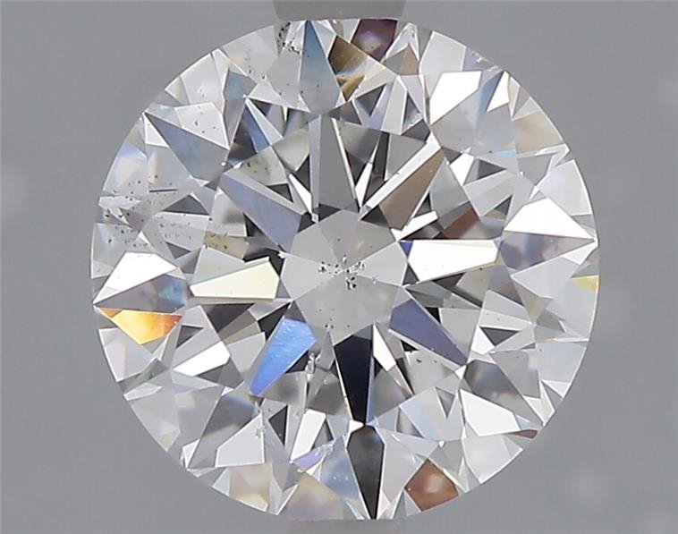 2.52ct E SI1 Excellent Cut Round Lab Grown Diamond