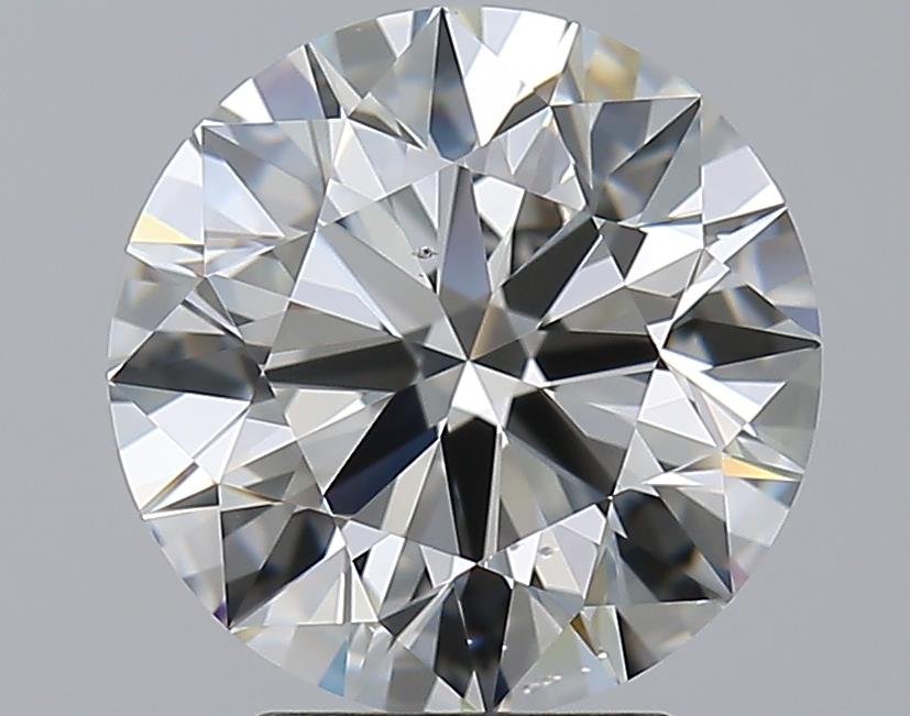 3.57ct J SI1 Rare Carat Ideal Cut Round Diamond