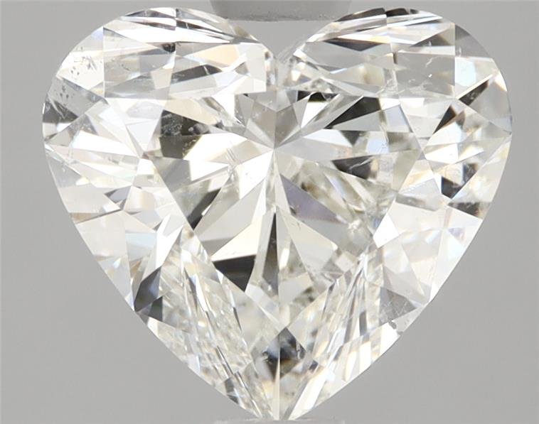 2.04ct J SI2 Rare Carat Ideal Cut Heart Diamond