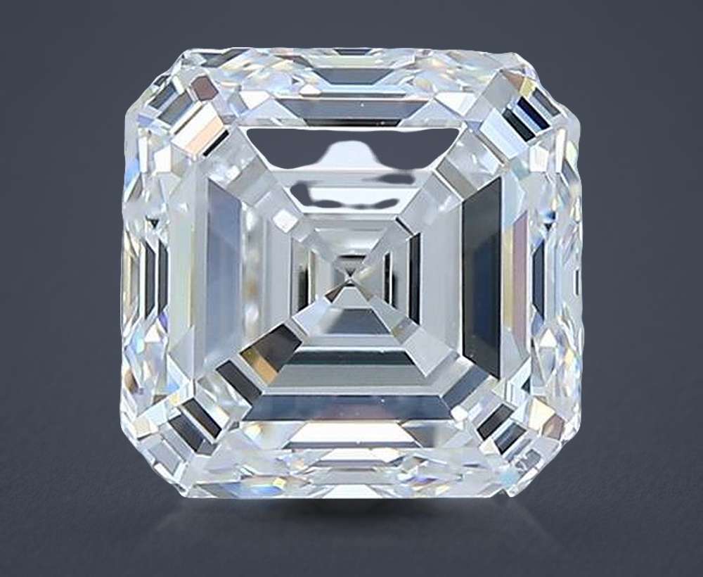2.51 Carat Asscher Natural Diamond