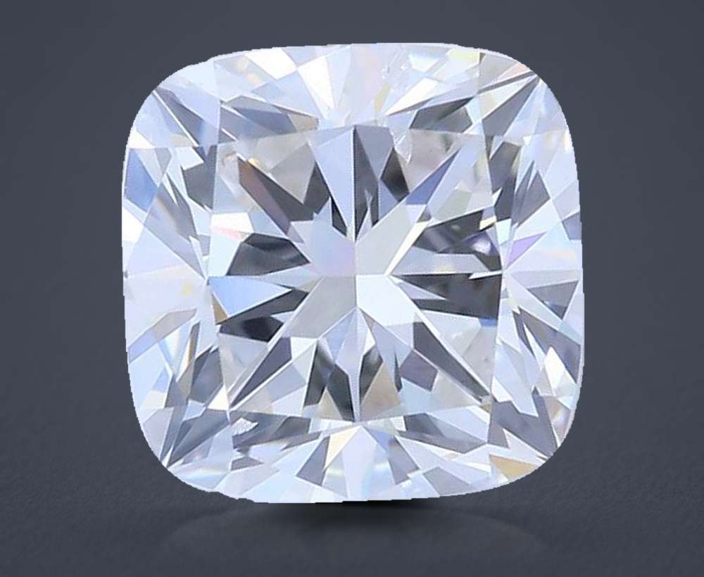 1.50 Carat Cushion Lab Diamond