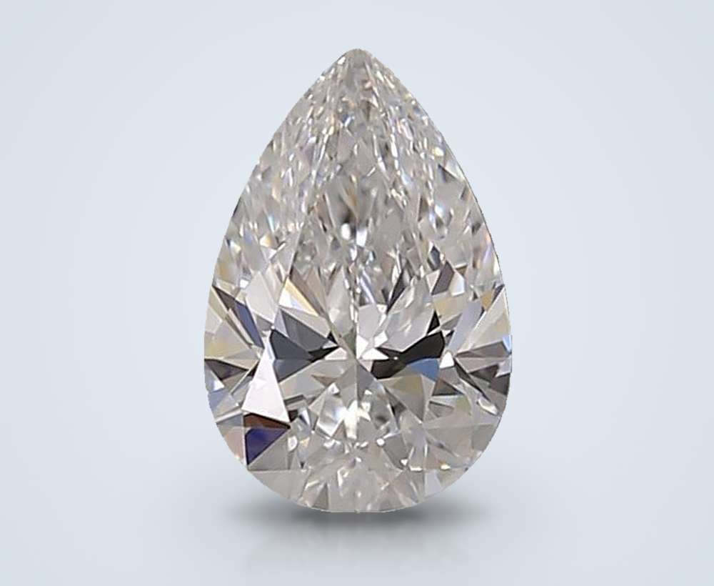 0.83 Carat Pear Lab Diamond