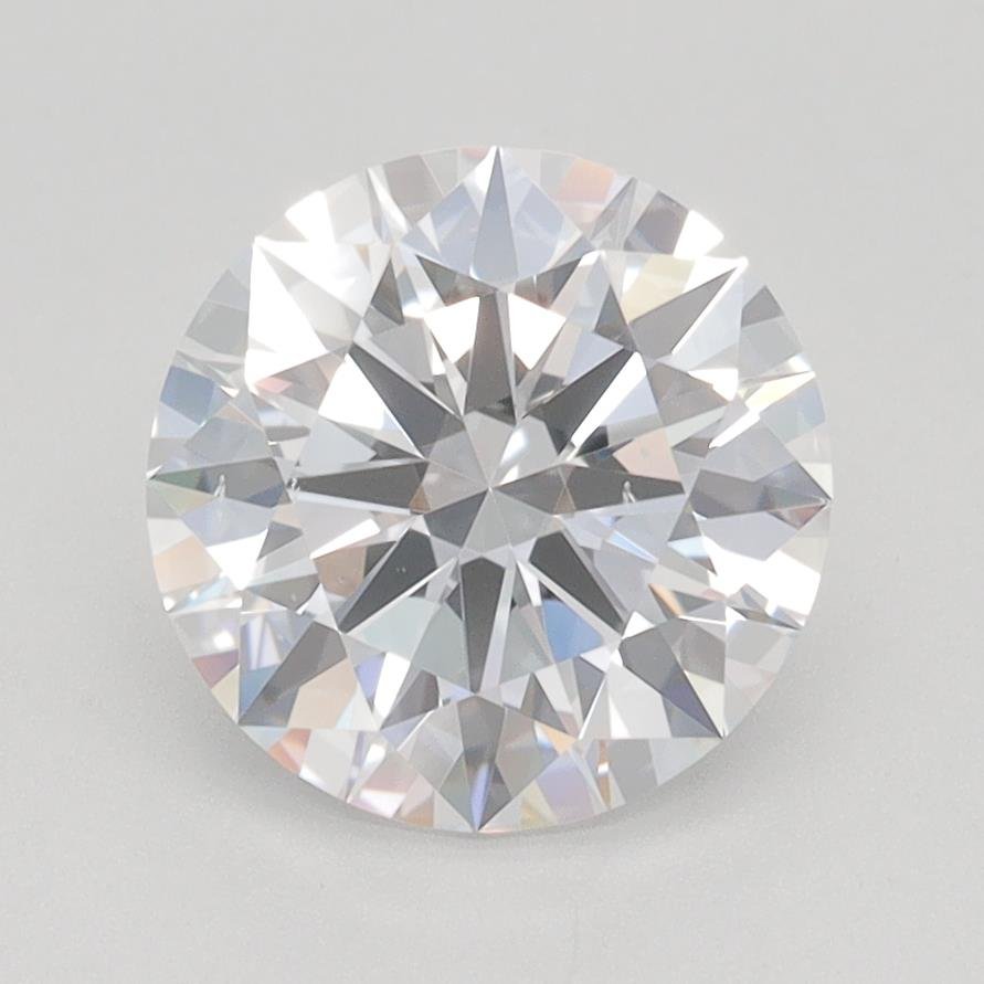 2.02ct D VS2 Rare Carat Ideal Cut Round Lab Grown Diamond