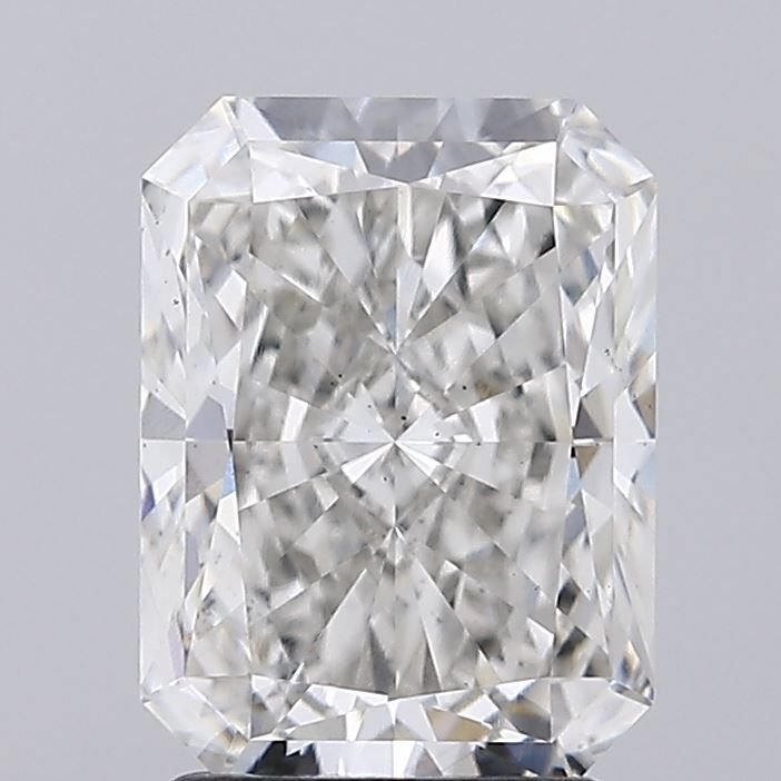 2.42ct G VS2 Rare Carat Ideal Cut Radiant Lab Grown Diamond