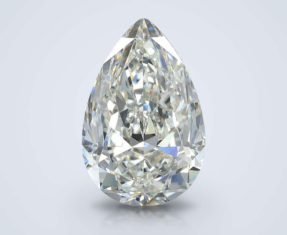 4.01 Carat Pear Natural Diamond
