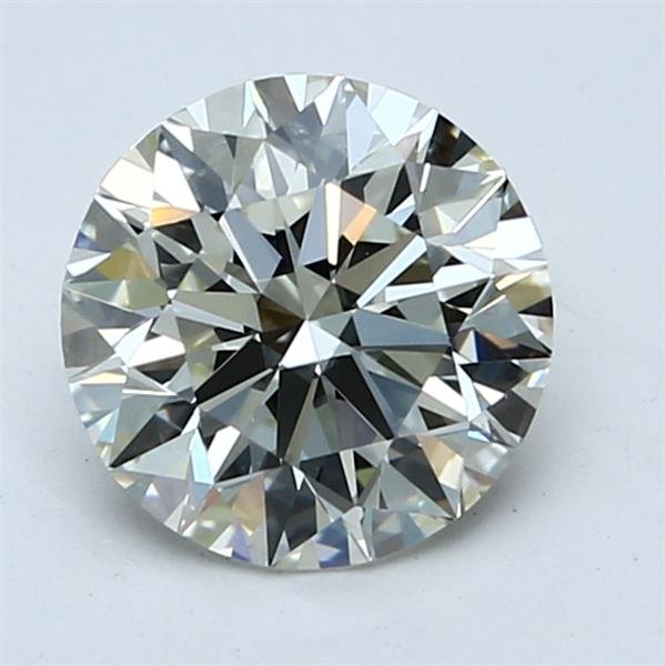 1.82ct K SI1 Rare Carat Ideal Cut Round Diamond