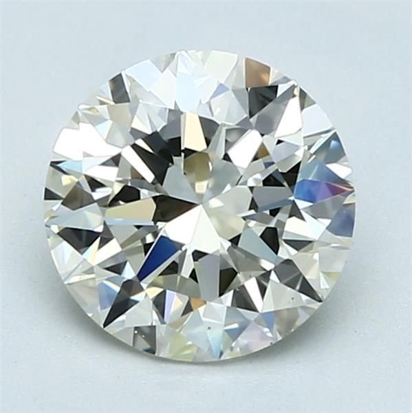 1.70ct K VS1 Rare Carat Ideal Cut Round Diamond