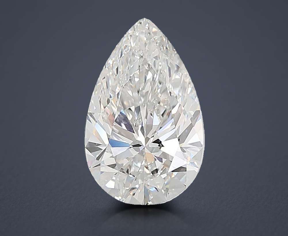 10.09 Carat Pear Lab Diamond