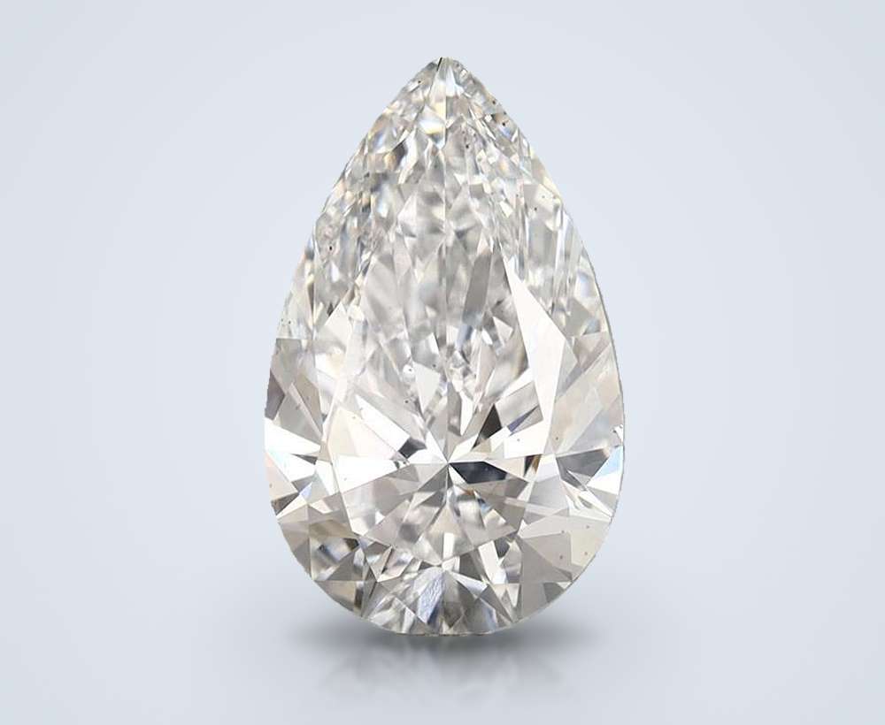 3.33 Carat Pear Lab Diamond