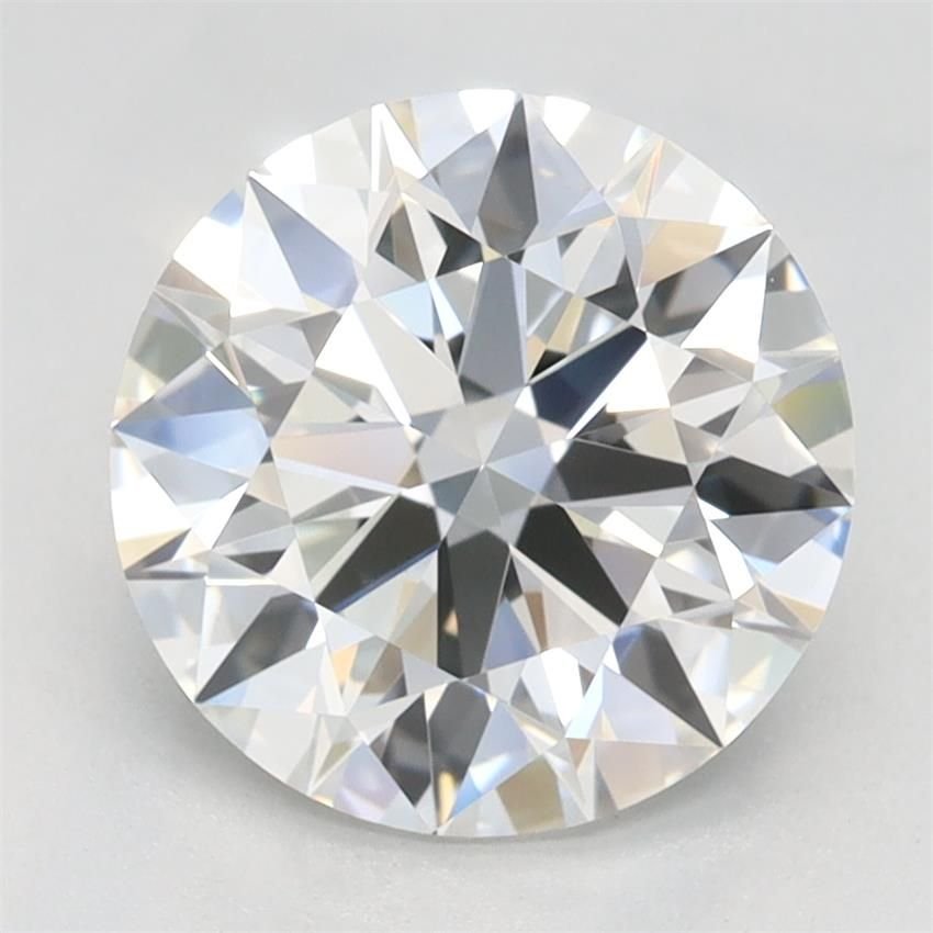 2.27ct F VVS1 Rare Carat Ideal Cut Round Lab Grown Diamond