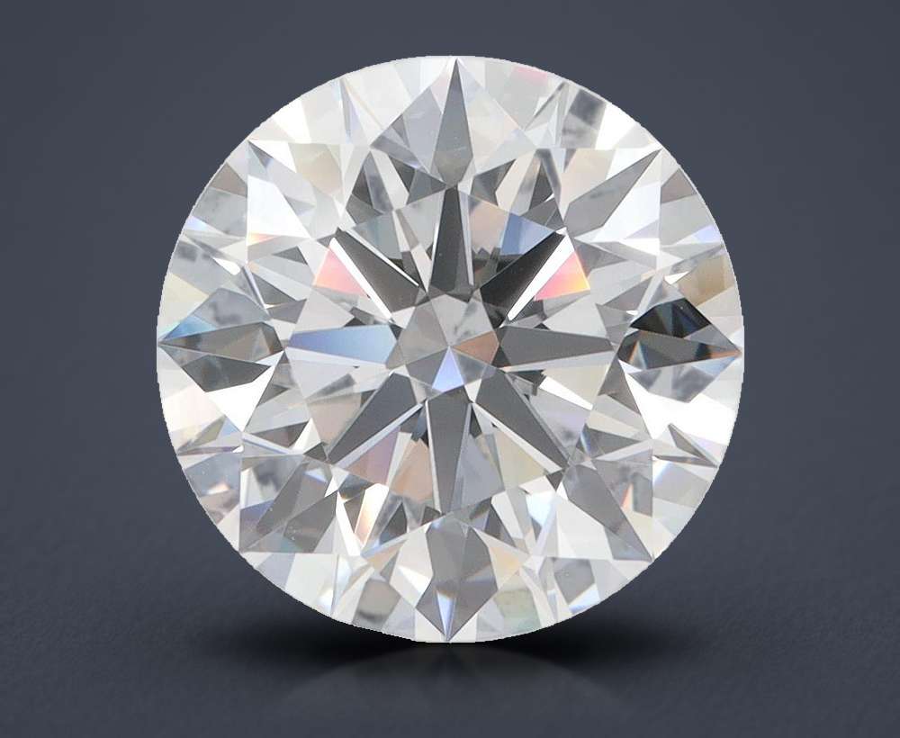 4.07 Carat Round Lab Diamond