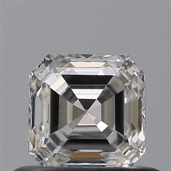 0.54ct F IF Rare Carat Ideal Cut Asscher Diamond